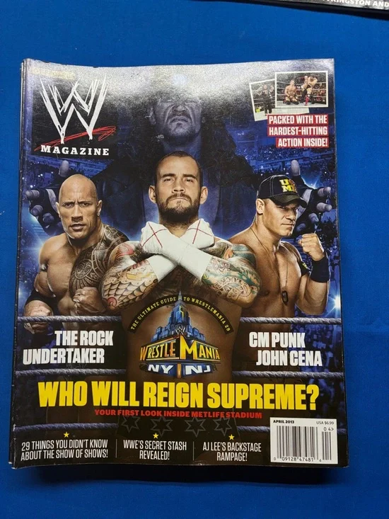 WWE magazines from 2013 the whole set - Picture 4 of 12